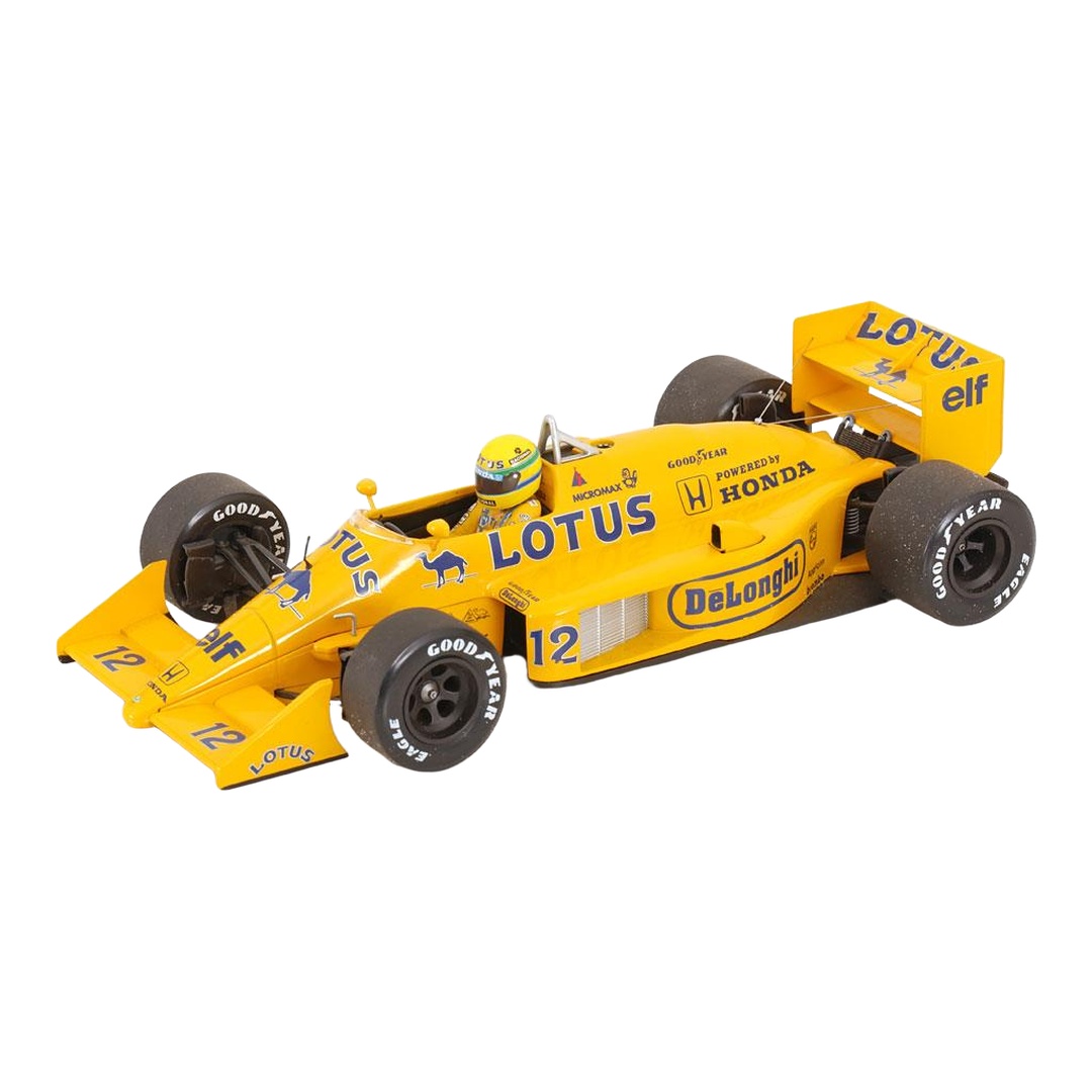 ロータス Honda 99T 1987 イエロー #12 アイルトン・セナ / MINICHAMPS 1/18 ミニカー|ラストホビー