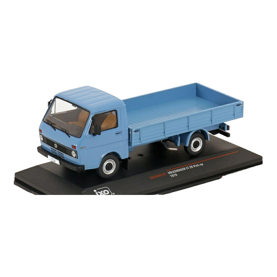 VW LT 28 寄せあつめる 1978 青色 / IXO 1/43 ミニカー