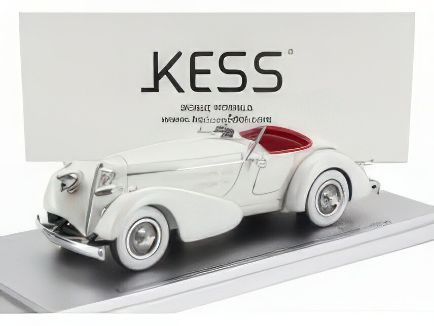DUESENBERG - MODEL A KRUEGER SPECIAL ROADSTER OPEN 1934 - LIGHT GREY/Kess-Model 1/43ミニカー