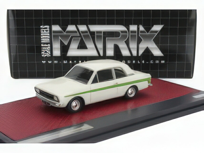 FORD ENGLAND - CORTINA LOTUS MKII 1966 - WHITE/Matrix 1/43ミニカー