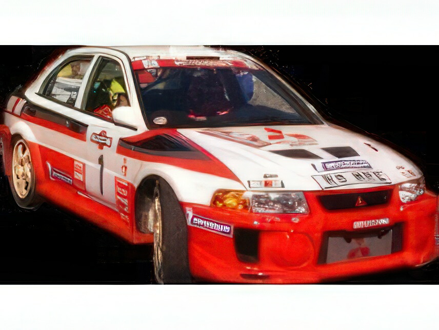 【予約】2025年10-12月以降発売予定MITSUBISHI - LANCER EVO V N 1 WINNER RALLY SANREMO 1998 TOMMY MAKINEN - RISTO MANNISENMAKI - WHITE RED/TOPMARQUES COLLECTION 1/18ミニカー｜ラストホビー