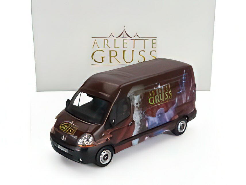 RENAULT MASTER VAN ARLETTE GRUSS 2003 PURPLE/ELIGOR 1/43ミニカー｜ラストホビー