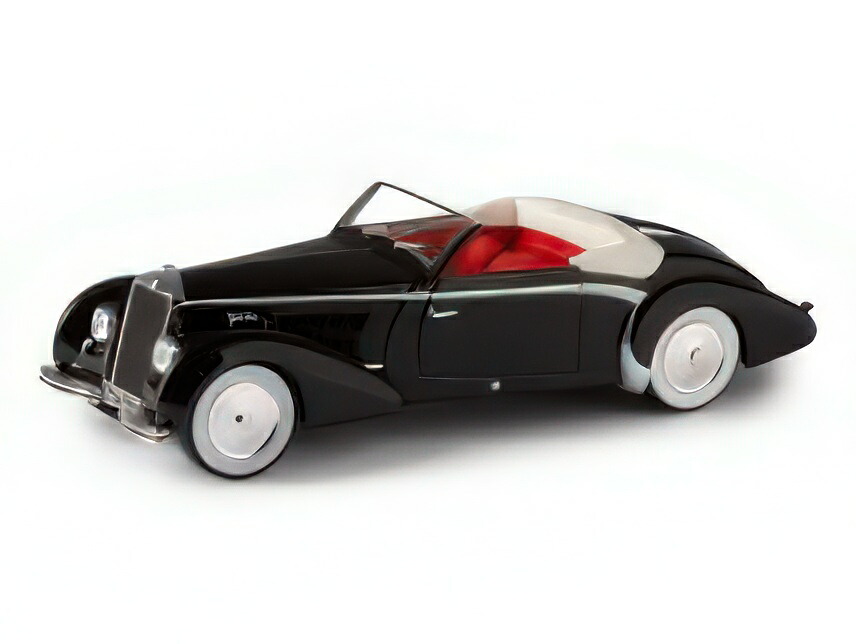 【取っておく】2026年発売申し合わせDELAGE - D6-70 CABRIOLET LETOURNEUR \u0026 MARCHAND OPEN 1939 - BLACK/ESVAL 1/43ミニカー おもちゃ-車-乗り物のおもちゃ