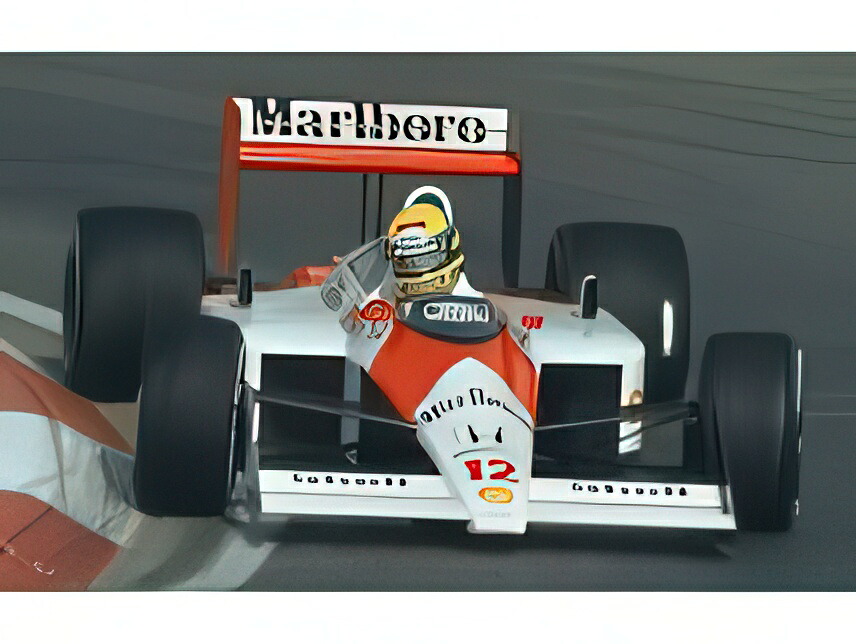 【予約】2025年12月以降発売予定McLAREN F1 MP4/4 HONDA N 12 WINNER FRANCE GP フィギュア付き 1988 ALAIN PROST RED WHITE/GP Replicas 1/18ミニカー|ラストホビー