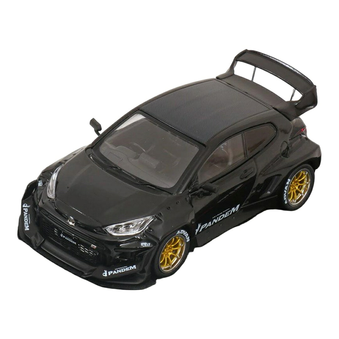 Toyotaトヨタ Pandemパンデム GR Yarisヤリス マットブラック / IXO 1/43 ミニカー｜ラストホビー