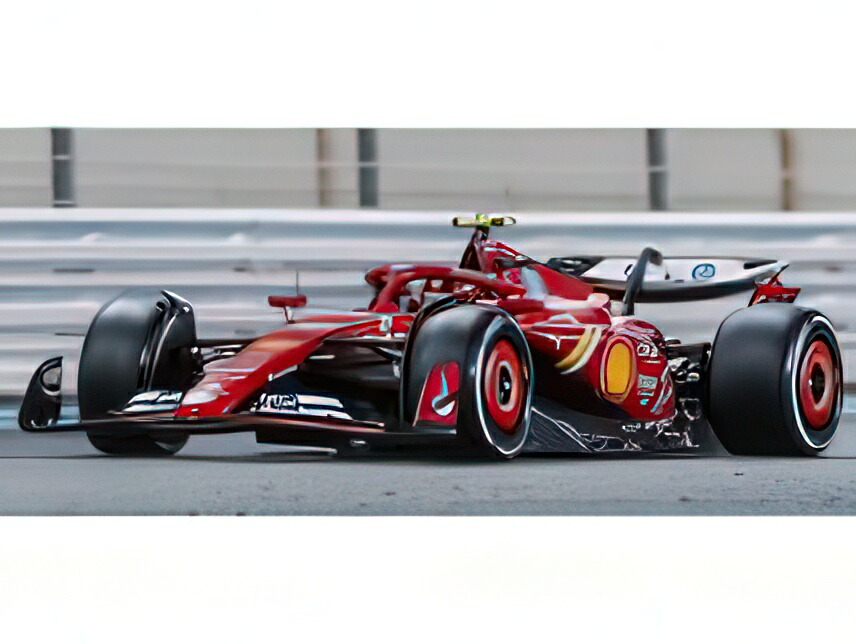 【予約】2026年発売予定FERRARI F1 SF24 TEAM SCUDERIA FERRARI N 55 2nd ABU DHABI GP 2024 CARLOS SAINZ RED WHITE BLACK/LOOKSMART 1/18ミニカー