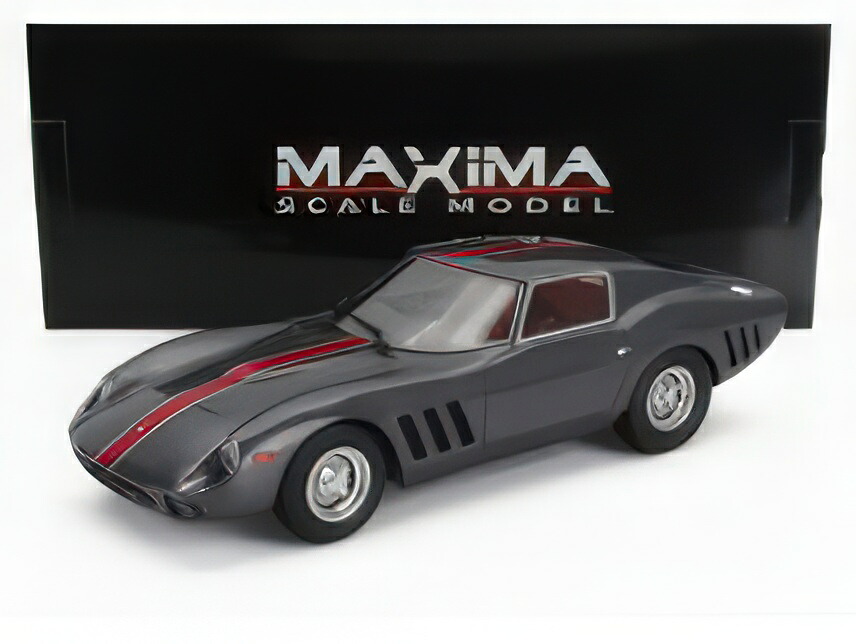 FERRARI - 250 GT DROGO SPECIALE #3213GT 1963 - GREY MET RED/MAXIMA 1/18ミニカー 海外限定
