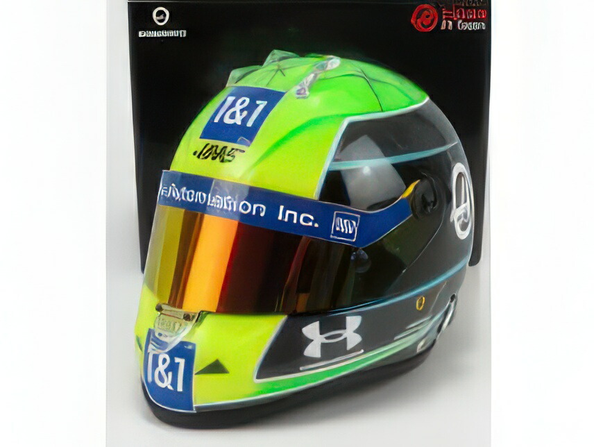1/2 ヘルメット ハース フェラーリ F1 VF-22 マグヌッセン 2022 1/2 ヘルメット ハース フェラーリ F1 VF-22 マグヌッセン 2022