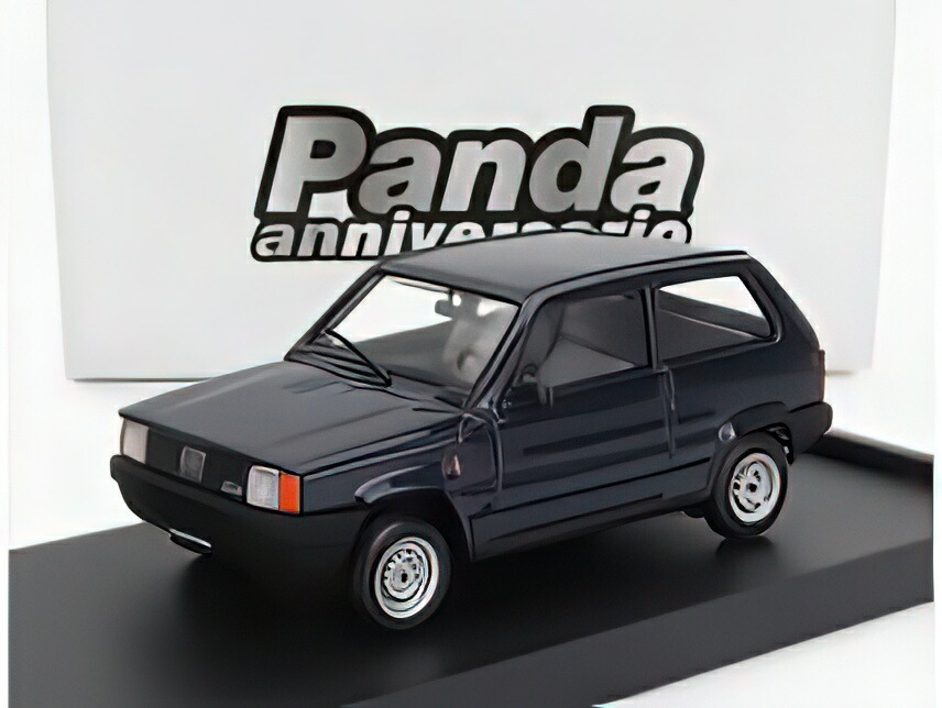 FIAT PANDA 750L SUPERNOVA 1986 BLU LORD BLUE/BRUMM 1/43ミニカー
