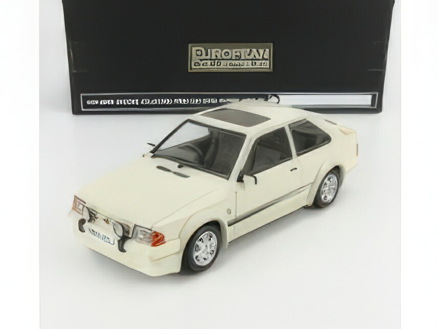 FORD ENGLAND - ESCORT RS TURBO 1984 - WHITE/Sun Star 1/18ミニカー
