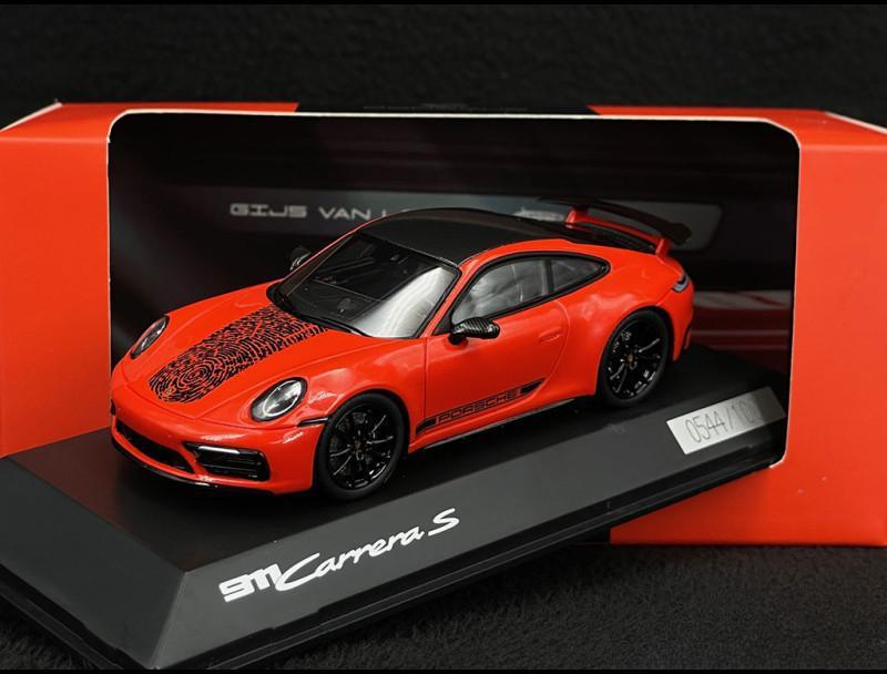 Porscheポルシェディーラーモデル 911 Carrera S Type 992 Gijs van Lennep Edition Lava Orange 1/43 Spark｜ラストホビー