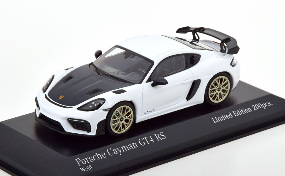 楽天市場】ミニチャンプス 1/64 ポルシェ ケイマン GT4 RS - 2022