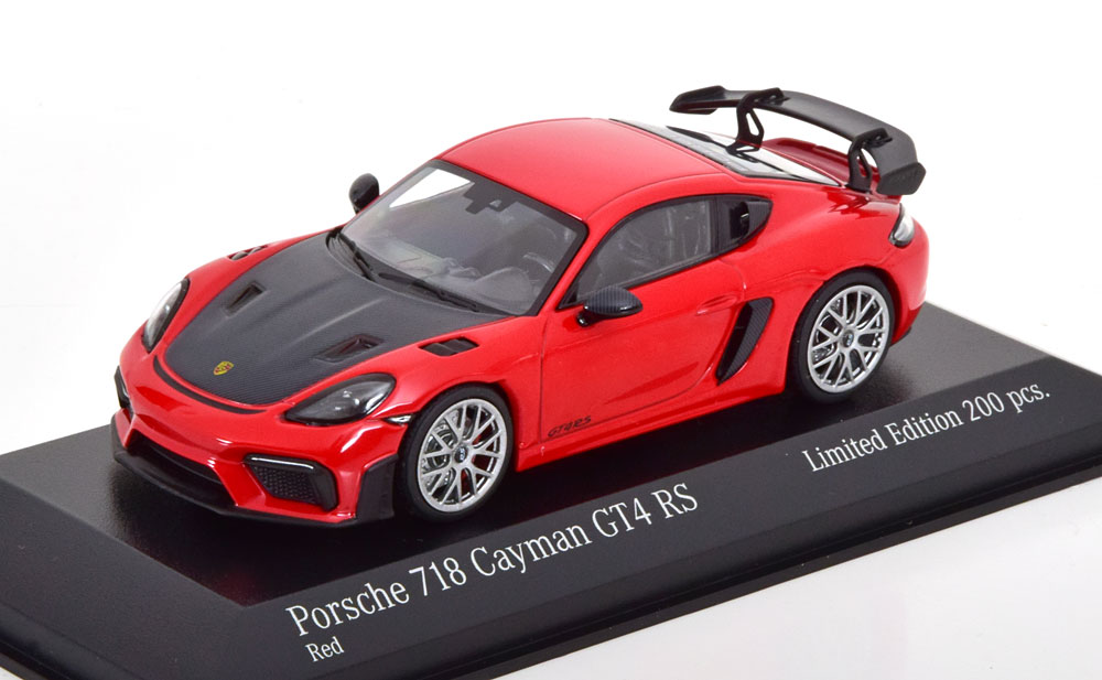楽天市場】ミニチャンプス 1/64 ポルシェ ケイマン GT4 RS - 2022