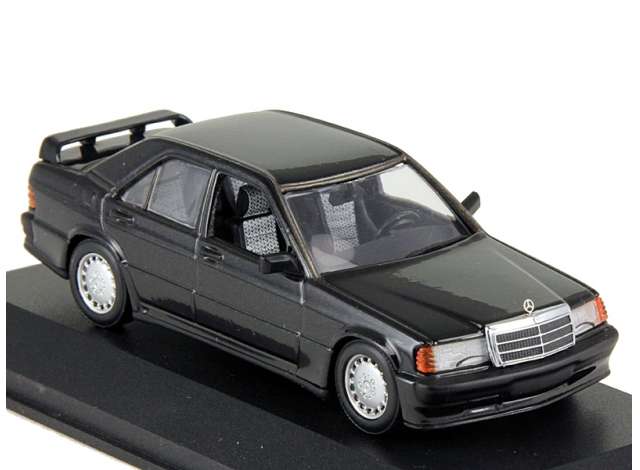 1984 Mercedes Benz 190 E 2.3-16 ブラックメタリック/Maxichamps 1/43ミニカー ミニカー・トイカー-車