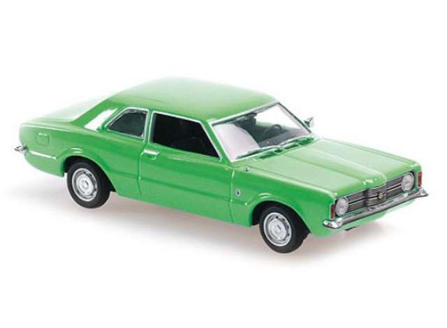 1970 Ford タウヌス 緑であること/Maxichamps 1/43ミニカー ミニカー・トイカー-車
