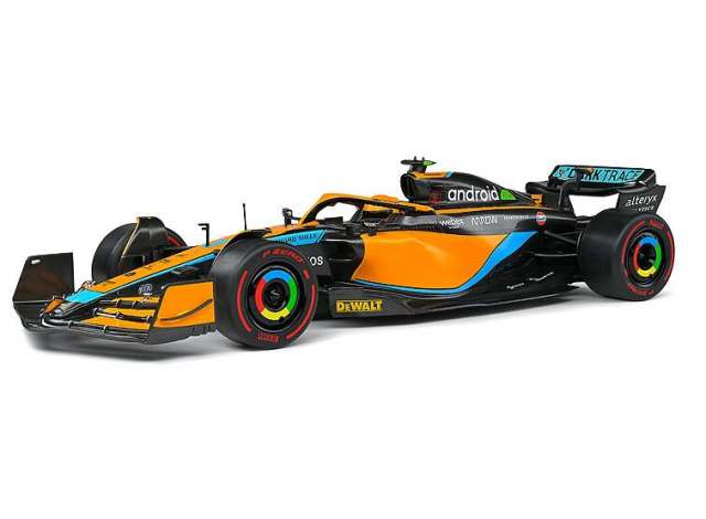 2022 McLaren MCL36 #3 ダニエル・リカルド オーストラリアGP オレンジブラック/SOLIDO 1/18ミニカー｜ラストホビー