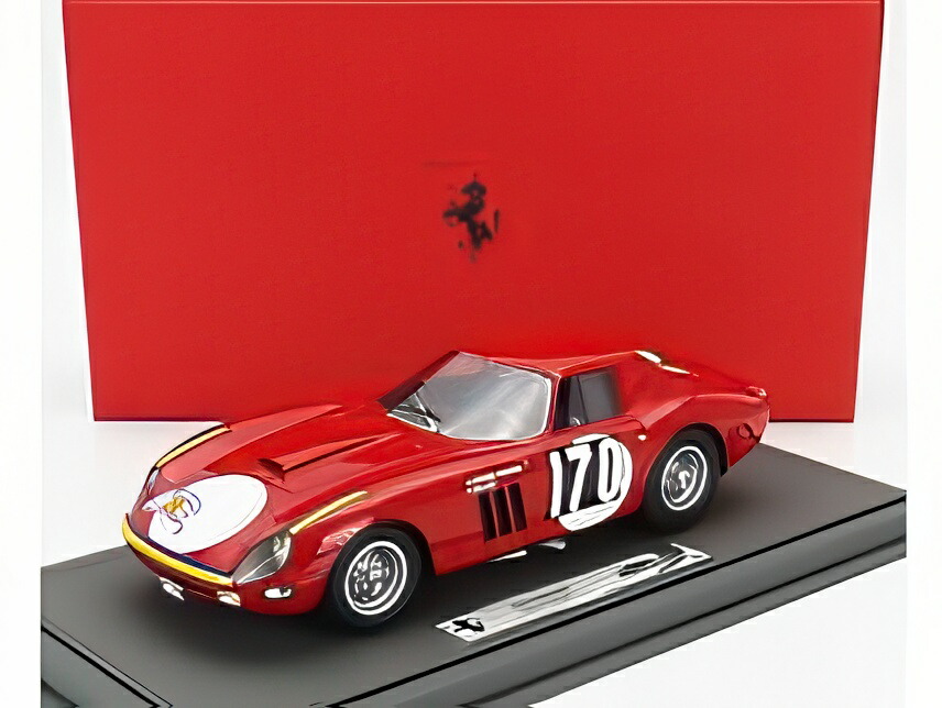 フェラーリ 250 GTO クーペ N 170 ツール ド フランス 1964 アニー ソワゾー - ニコル ルール - ショーケース付 - レッド/ BBR 1/18 200台限定ミニカー 58,920円