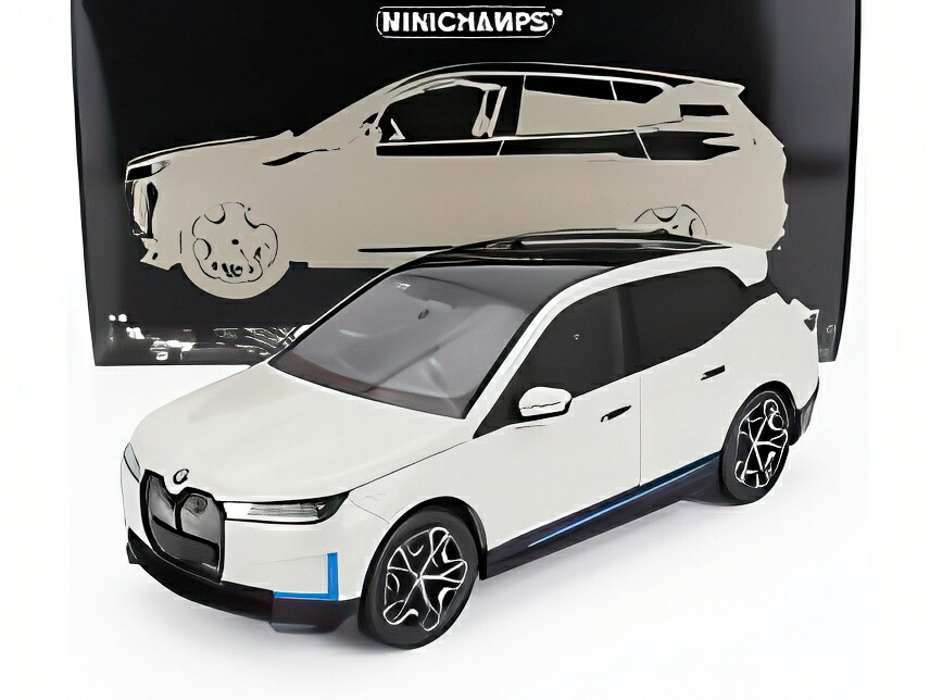 【予約】BMW iXシリーズ SUV 2023 - ホワイトメタリック/ MINICHAMPS 1/18 ミニカー 32,175円