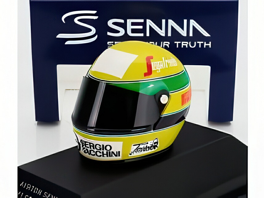 楽天市場】SPORTS MINI LINE 1/2スケール ヘルメット A・セナ F1