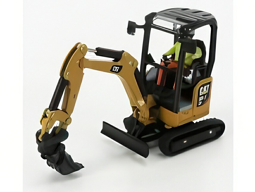 CATERPILLAR CAT301.7 CR エスカバトーレ シンゴラート トラクター ハイドローリック ミニ エクスカベーター イエロー ブラック/ Diecast Masters 1/50 ミニカー