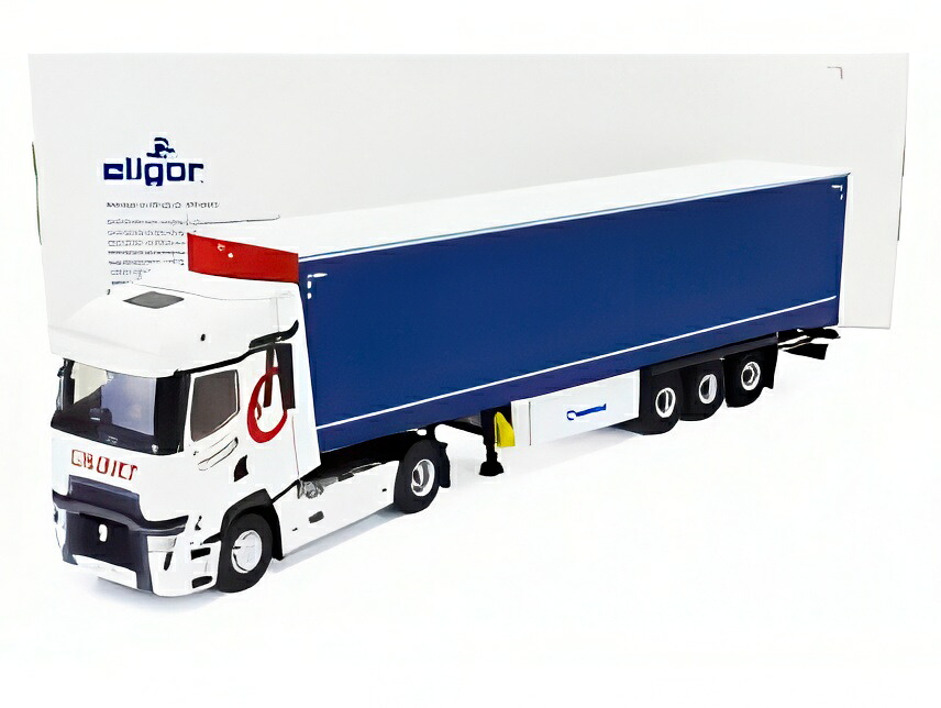 ルノー T520 トラック Telonato Chanet Transports 2021 ホワイト ブルー/ ELIGOR 1/43 建設機械模型 ミニカー|ラストホビー