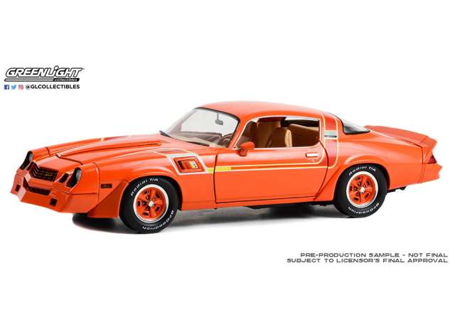 グリーンライト1980 シボレー・カマロ Z28 (ダークブルー) 1980 CHEVROLET CAMARO Z28 DARK BLUE 1/18 DIECAST MODEL CAR