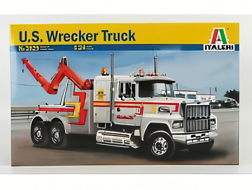 FORD USA 9000 トラクター トラック 3軸 1986 キャロ アトレッツィ レッカー ロード サービス/ ITALERI 1/24 モデルキット プラモデル模型