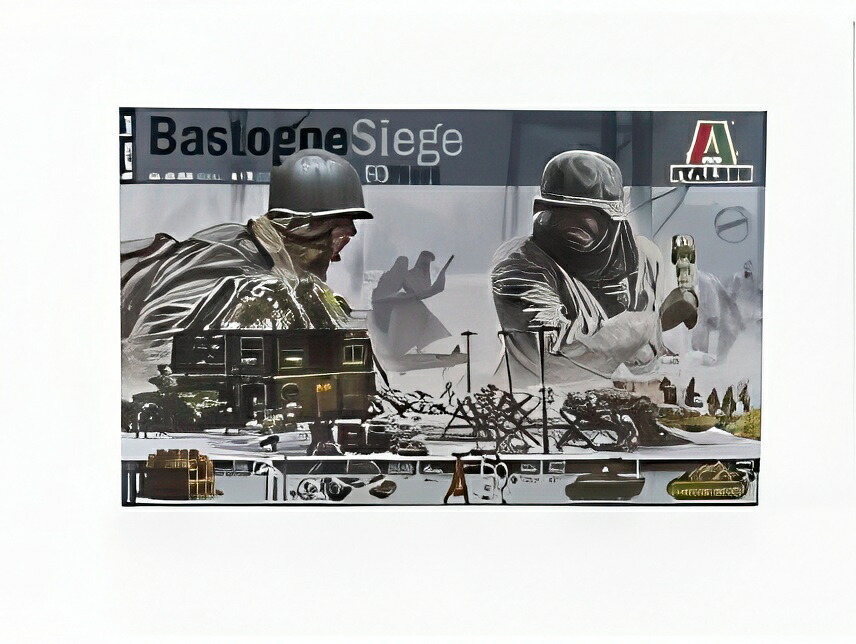 アクセサリー ジオラマ ウォー バトル セット バストーニュ シージ 1944/ ITALERI 1/72 モデルキット プラモデル模型|ラストホビー
