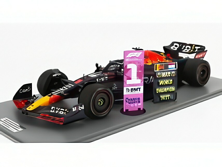 赤いことブル - F1 RB18 チームオラクルレッドブル N1 日本GP2022領域はやりっ児 マックス・フェルスタッペン - マットブルーイエローレッド  / Spark 1/12 1022台押さえるミニカー