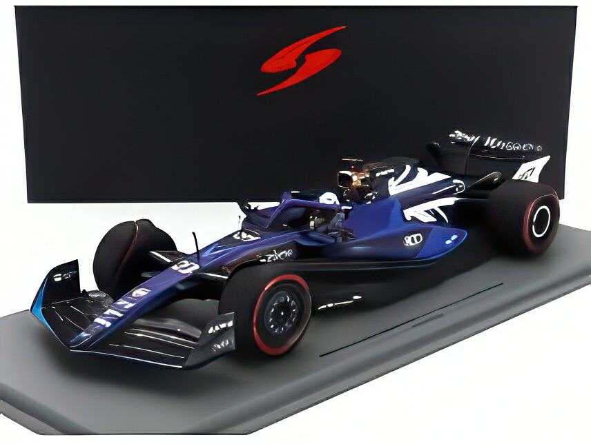 ウィリアムズ - F1 FW45 チームウィリアムズ N23 (800戦記念) イギリスGP2023 アレクサンダー・アルボン - ブルー / Spark 1/18 ミニカー