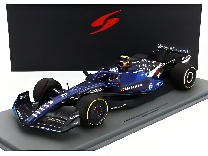 ウィリアムズ - F1 FW45 チームウィリアムズガルフ N2 アメリカGP2023 ローガン・サージェント - ブルー / Spark 1/18 ミニカー｜ラストホビー