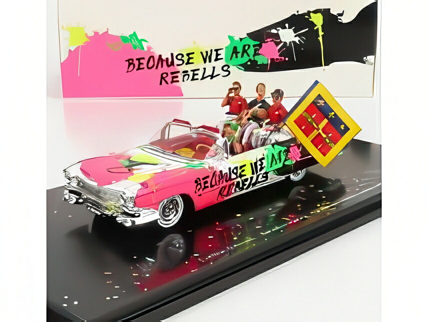 CADILLAC エルドラド ビアリッツ カブリオレ 1959 パ脂 デ ピロット レベリオン 一ころ ルマン 2019 T.ローラン G.メネゼス N.呼びりん英トン 白いこと サクラ色 黒いこと/ Spark 1/43 ミニカー