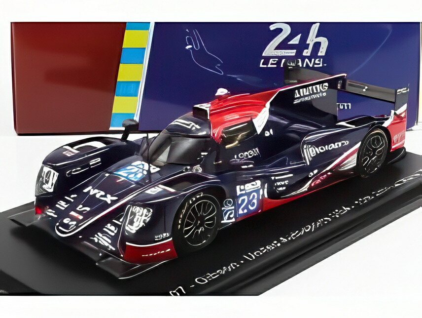 ORECA ギブソン 07 GK428 4.2L V8 ユナイテッドオートスポーツ USA N 23 A.リン O.ジャービス J.ピアーソン ルマン 2022 ブラック レッド/ Spark 1/43 ミニカー