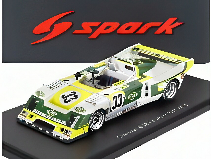 シボレー - B36 2.0L S4 チームソシエテレーシング N33 ルマン24時間1979 アラン・デシュレット - シャルル・デシュレット - マルセル・タレス - ホワイトブラックイエロー / Spark 1/43 ミニカー｜ラストホビー