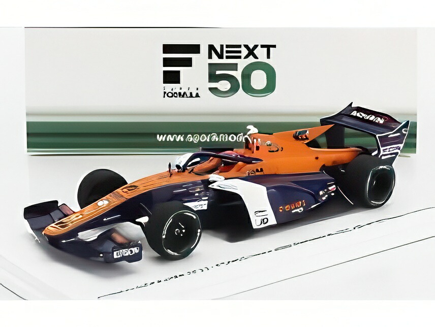 ダラーラ - SF23 HR-417-E チームポノス中島レーシングM-TEC N65 SUPER FORMULA2024 佐藤蓮 - オレンジホワイトブルー / Spark 1/43 ミニカー｜ラストホビー
