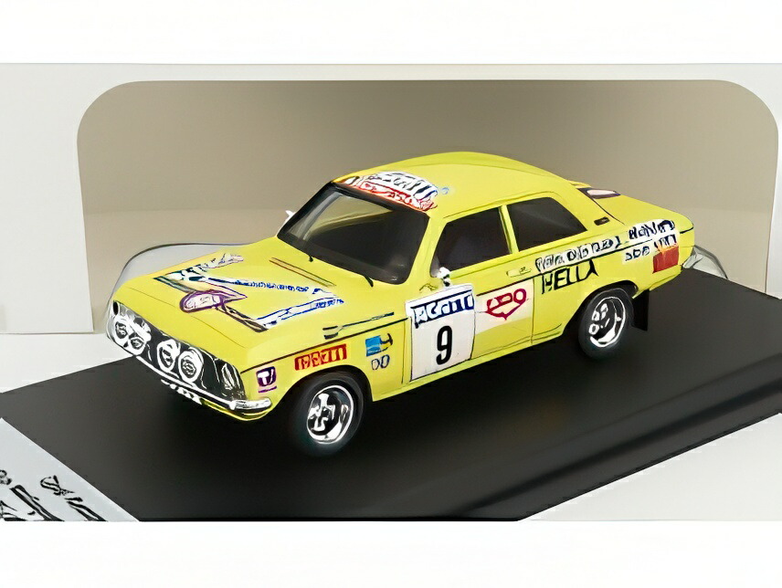 オペル アスコナ A N 9 ラリー1000湖 1974 B.WALDEGAARD A.HERTZ イエロー/ Trofeu 1/43 150台限定ミニカー｜ラストホビー