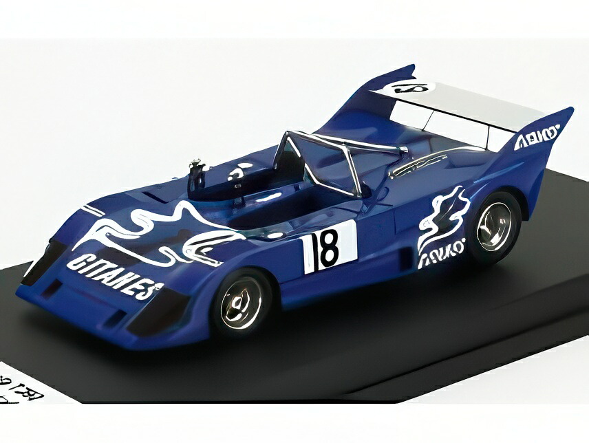 LOLA T292 N 18 ジャン ルイ ラフォッセ ラリー ヴィラ レアル 1973 ブルー/ Trofeu 1/43 150台限定ミニカー