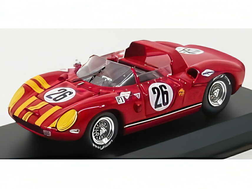 FERRARI 330P #26 セブリング 1965 Grossman/Hudson レッド/ ART-MODEL 1/43 ミニカー