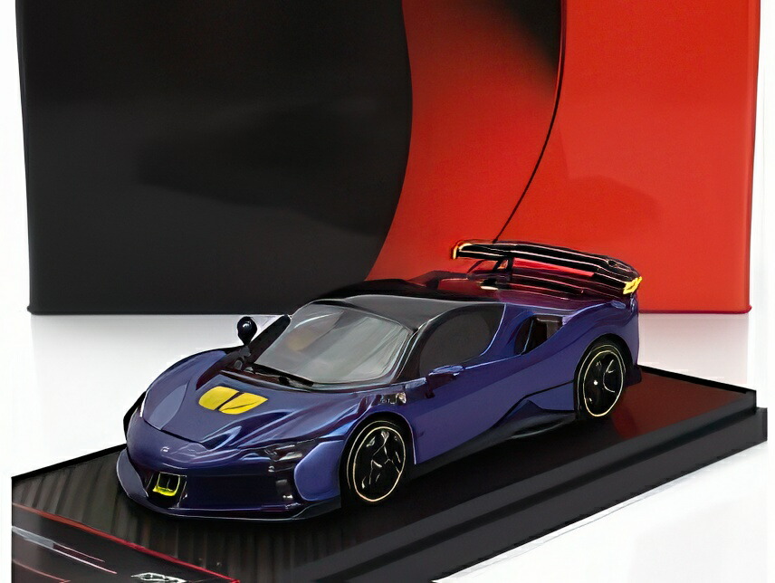 FERRARI 空想科学小説90 XX ストラダーレ 2024 ブル ツールドフランス 青み/黒いこと/黄色/ BBR 1/43 48台押さえるミニカー