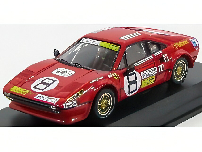 FERRARI 308 GTB クーペ N 8 24h デイトナ 1978 BESENZONI DAL BEN WEVER レッド/ Best-Model 1/43 ミニカー｜ラストホビー 12,243円