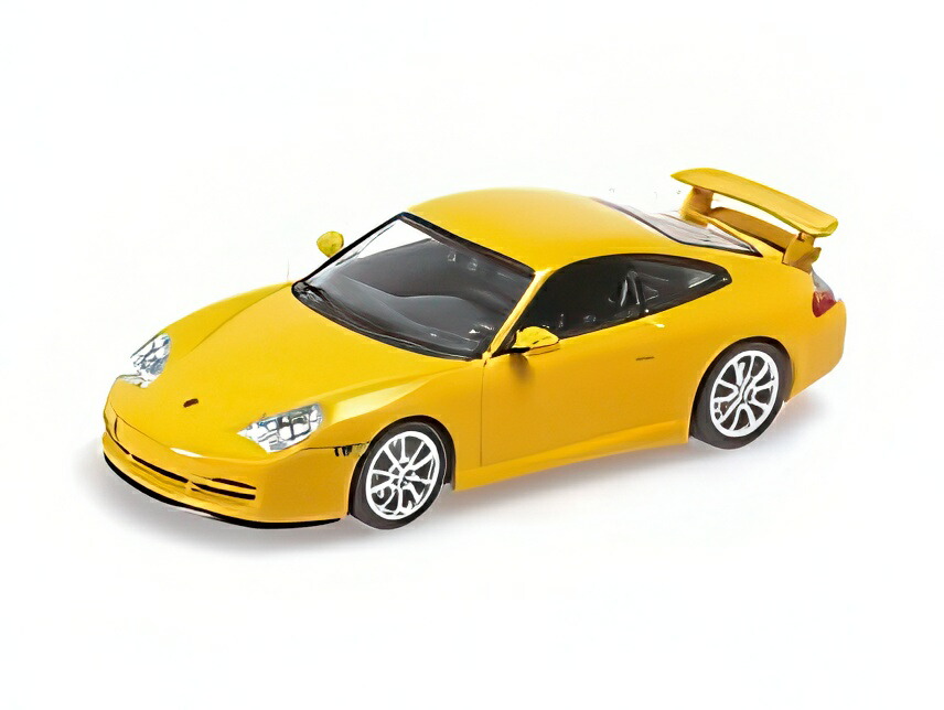 【予約】PORSCHE 911 (996) GT3 RS クーペ 2003 イエロー/ MINICHAMPS 1/43 ミニカー｜ラストホビー