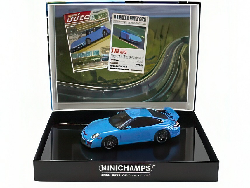 Porsche 911 GT3 (997 phase II) 2009 rouge (Minichamps) 1/43e