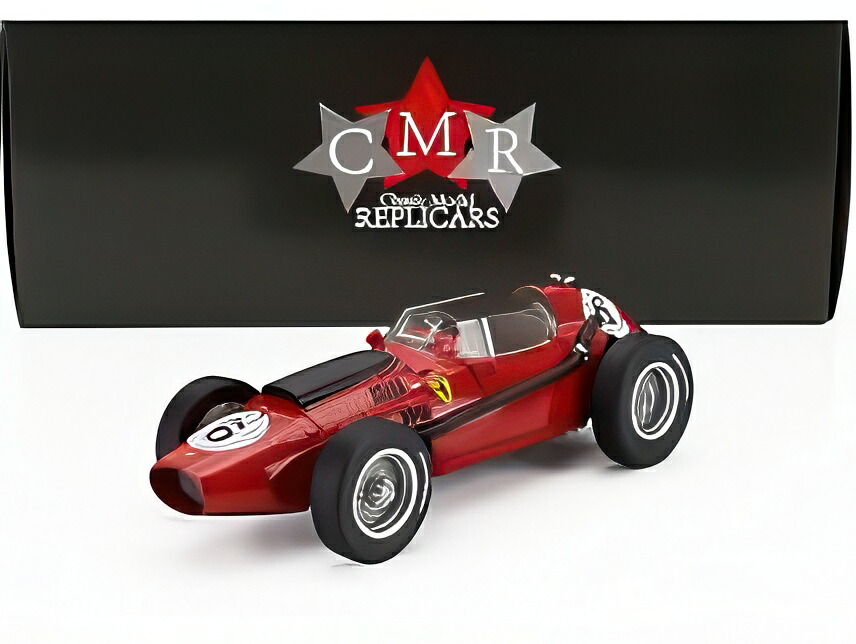 フェラーリ F1 ディーノ 246 N 6 2位 モロッコGP マイク ホーソーン 1958 ワールドチャンピオン レッド/ CMR 1/18 ミニカー
