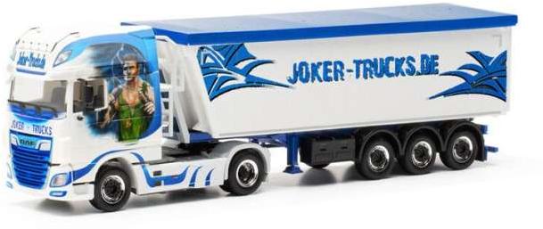 DAF XF 105 E6 Joker Trucks ホワイト／ブルー/ Herpa 1/87 ミニカー