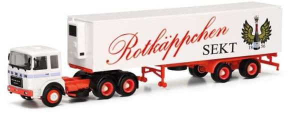 Roman Diesel 6x2 K.Sz. Rotkappchen Sekt 白いこと／赤いこと/ Herpa  1/87 ミニカー ミニカー・トイカー-おもちゃ-車