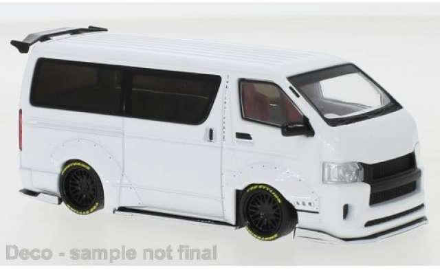 楽天市場】トヨタ特注 1/18 ハイエース H50 RHD ホワイト ダイ
