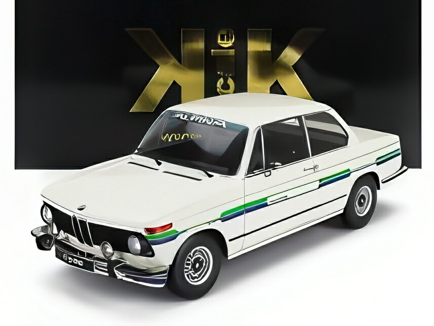 BMW 2002 アルピナ 2続きもの 1974 白いこと/ KK-SCALE 1/12 ミニカー