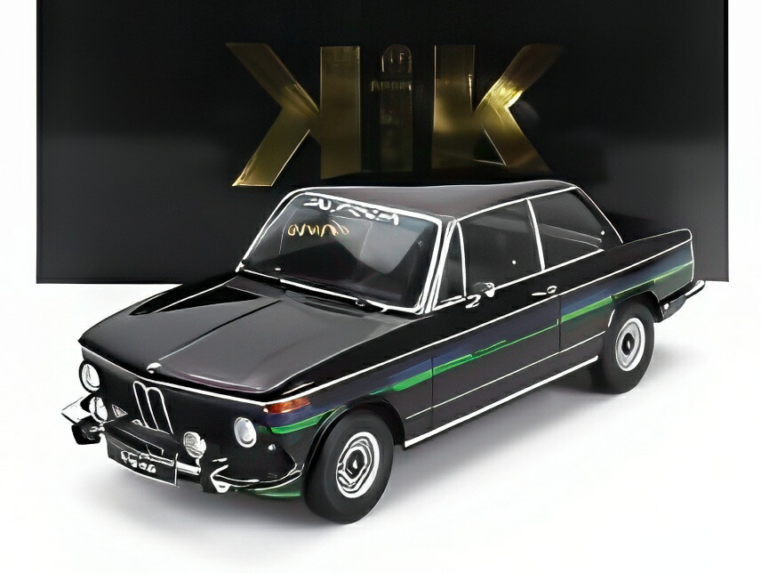 KK 1/12 BMW 2002 アルピナ 2シリーズ 1974 (ブラック) 開閉機構付き！BMW・2シリーズ「2002 tii」「2002 アルピナ
