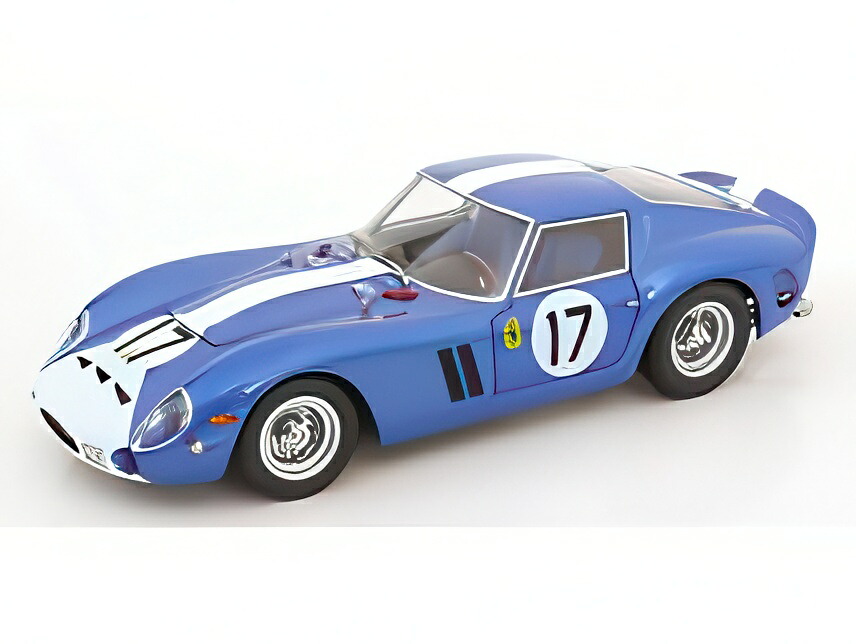 【予約】2026年発売予定FERRARI 250 GTO TEAM N.A.R.T. #17 ル・マン24時間 1962 Grossman/Roberts "Fireball" ブルー/ホワイト/ KK-SCALE 1/12 ミニカー｜ラストホビー