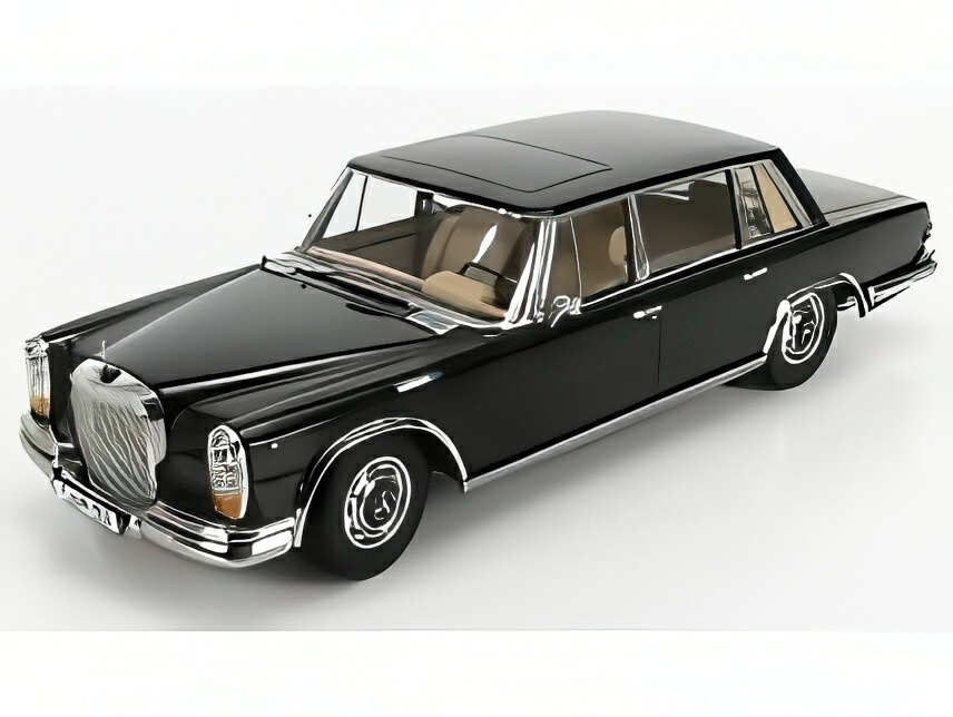 【予約】MERCEDES BENZ Sクラス 600 プルマン (W100) 1963 ブラック/ KK-SCALE 1/18 ミニカー